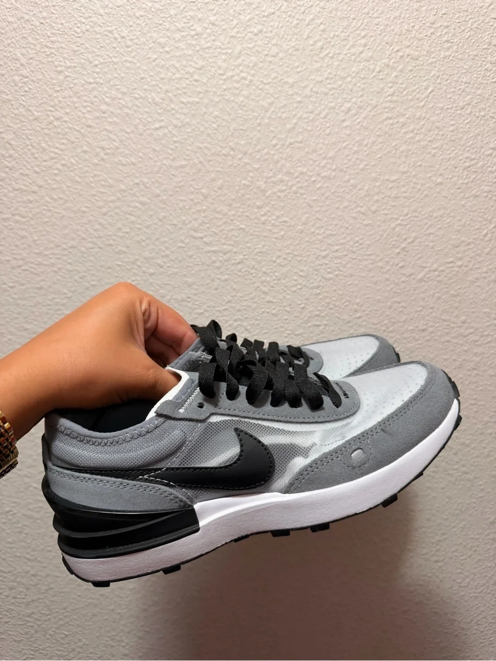 Nike Gray and Black Athletic Sneakers